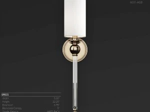 Hudson Valley Gordon 6031-agb 3D Modell