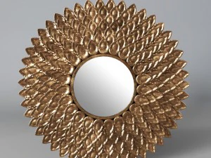 john richard petale de fleur spiegel 3D Model