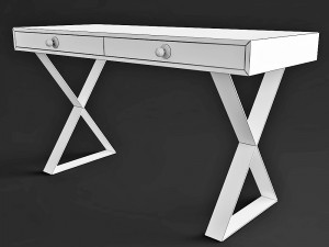 jonathan adler channing desk 3D मॉडल
