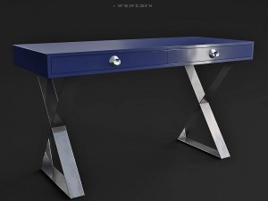 jonathan adler channing desk 3D मॉडल