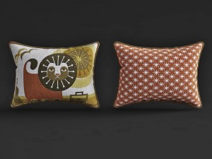 jonathan adler junior lionthrow pillow 3Dモデル