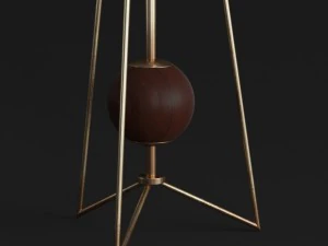 jonathan adler ojai floor lamp 3D Model