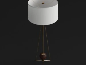 jonathan adler ojai floor lamp 3D Model