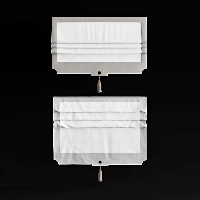 roman curtain 3D Model .c4d .max .obj .3ds .fbx .stl .blend 