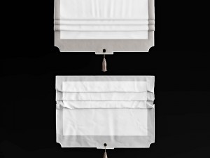 roman curtain 3D Model