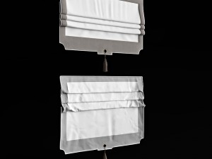 roman curtain 3D Model