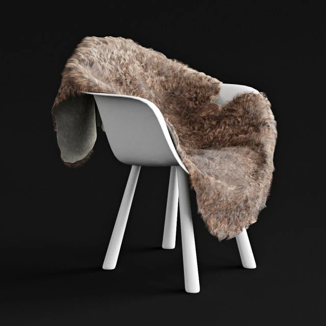 sheepskin hq 3D Model .c4d .max .obj .3ds .fbx .stl .blend