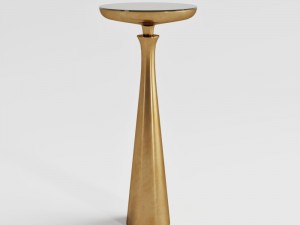 stidio i a home minaret satin brass small accent table 3D मॉडल