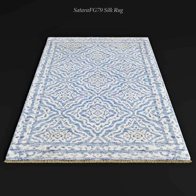 satarafg79 silk rug 3D Model .c4d .max .obj .3ds .fbx .stl .blend 