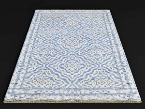 satarafg79 silk rug 3D Model