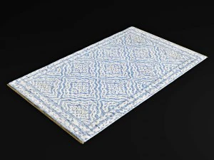 satarafg79 silk rug 3D Model