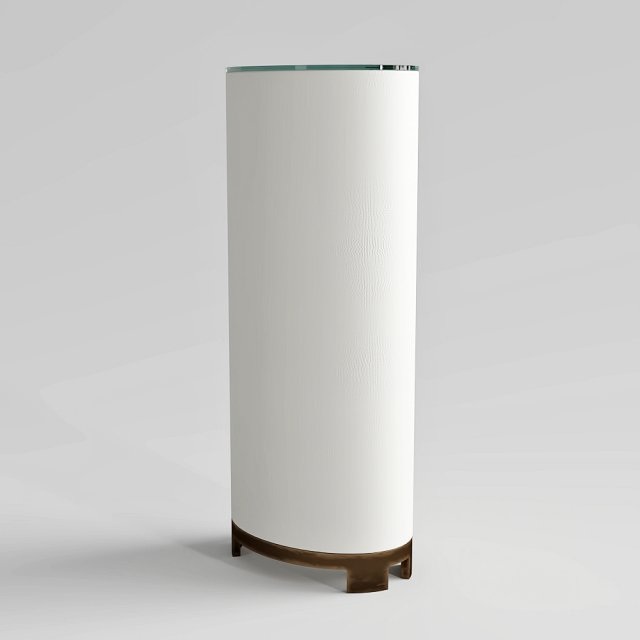 studio i a home ellipse pedestal 3D Model .c4d .max .obj .3ds .fbx .stl .blend 