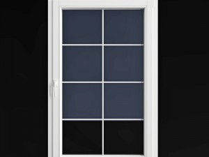 wooden windows arc collection 3D-Modell