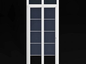wooden windows arc collection 3D-Modell