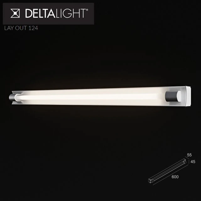 delta light lay out 124 3D Model .c4d .max .obj .3ds .fbx .stl .blend 