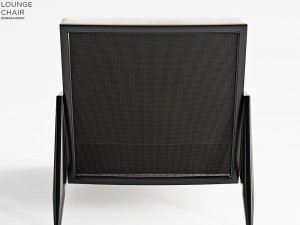 baker napa lounge chair Modèle 3D