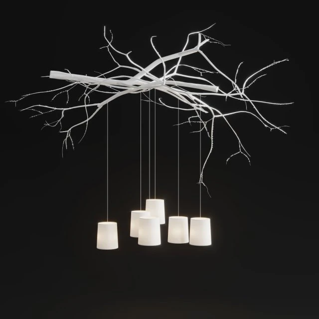 chandelier chalet 3D Model .c4d .max .obj .3ds .fbx .stl .blend