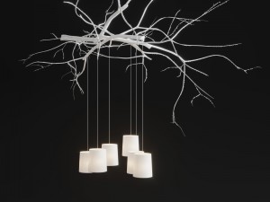 chandelier chalet 3D मॉडल