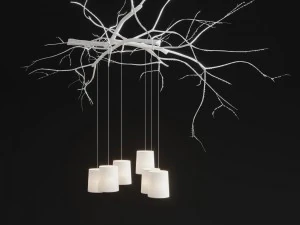 chandelier chalet 3D Model