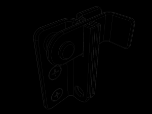 hinged lock 3D Model