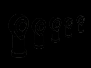 shaft bearing 3D Model