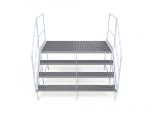 steel grill platform 3D Model