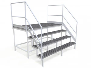 steel grill platform 3D Model