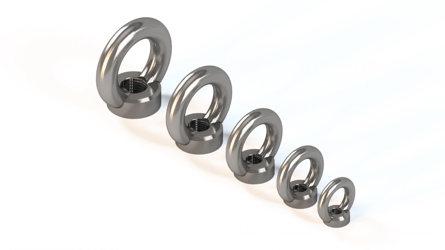 Ring Nuts Din582 3D Модель In Инструменты 3DExport