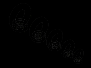 ring nuts din582 3D Model
