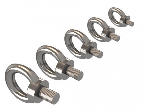 ring nuts din580 3Dモデル