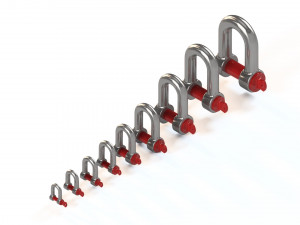 d-shackles 3D Model