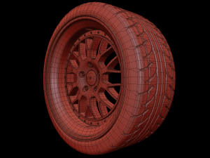 bbs gt2 magnesium wheel Model 3D