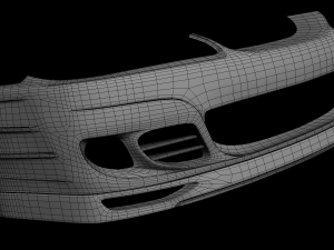 nissan silvia s15 326 power bumper Model 3D