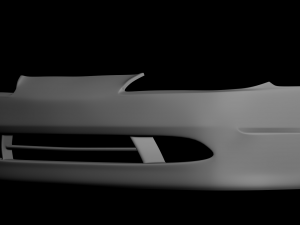 nissan silvia s15 supermade bumper 3D 模型