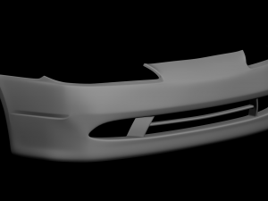nissan silvia s15 supermade bumper 3Dモデル