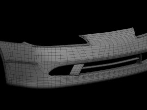 nissan silvia s15 supermade bumper 3Dモデル