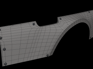 nissan skyline r33 50mm over fenders 3Dモデル