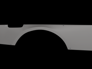 nissan skyline r33 50mm over fenders 3Dモデル