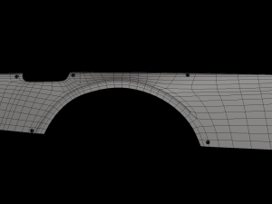 nissan skyline r33 50mm over fenders 3Dモデル
