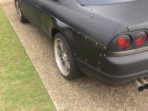 nissan skyline r33 50mm over fenders 3Dモデル