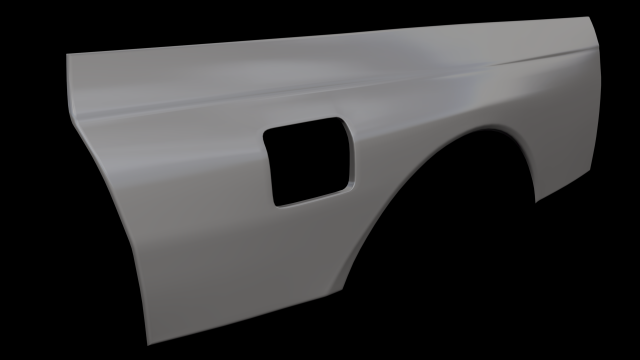 nissan skyline r32 20mm d-max over fenders Modelo 3D .c4d .max .obj .3ds .fbx .stl .blend 