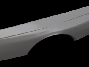 nissan skyline r32 20mm d-max over fenders Modelo 3D