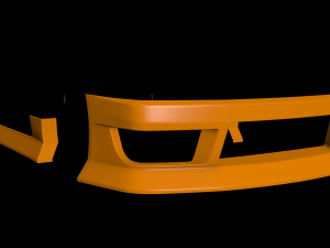 nissan silvia s14 kouki bn sports type 4 body kit aero 3Dモデル
