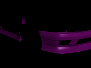 nissan skyline r33 ps duce type 1 body kit aero 3D Model
