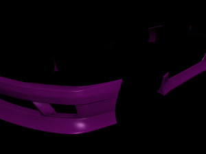 nissan skyline r33 ps duce type 1 body kit aero Modello 3D