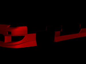nissan 180sx works9 wl body kit aero otsuka-style parts Model 3D