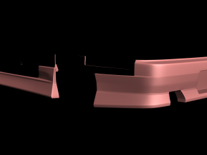 nissan silvia s13 bn sports type 2 body kit aero 3D Model
