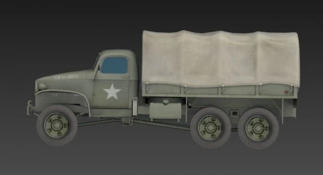 Modeling military truck 3ds max 
