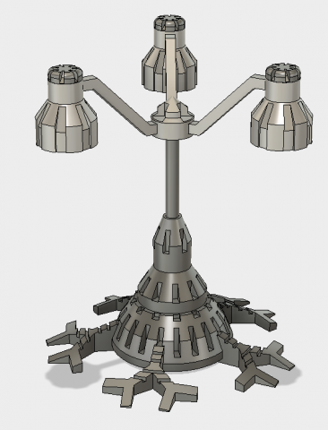 ledlamp 3D Baskı Modeli .c4d .max .obj .3ds .fbx .stl .blend 