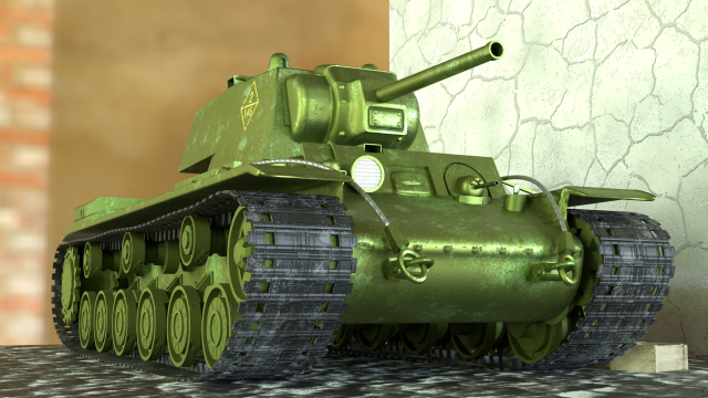 kv-1 Modelo 3D .c4d .max .obj .3ds .fbx .stl .blend